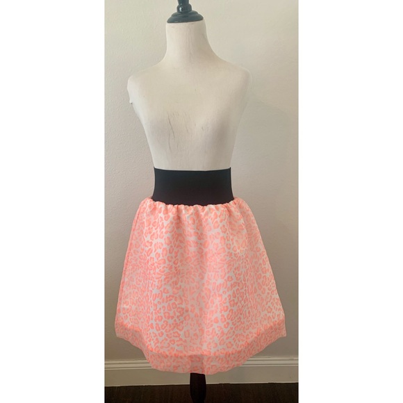 New York Couture Leopard Bubble Skirt, sz S - Picture 2 of 2